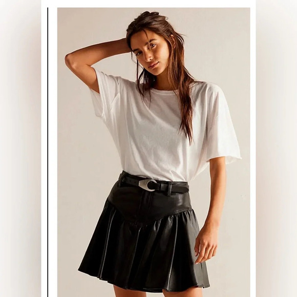 FREE PEOPLE  We The Free - Without Reservations Mini Skirt nwot - Picture 3 of 10